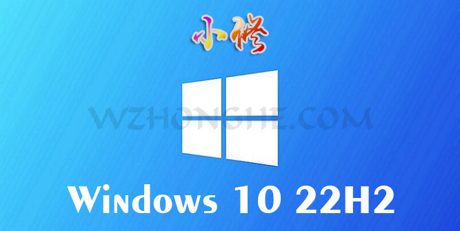 小修 Windows 10 v22H2 - 无中和wzhonghe.com