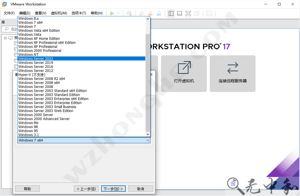VMware Workstation v17 - 无中和wzhonghe.com -2